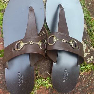 Gucci Leather Sandal